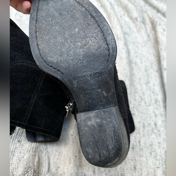YSL Lukas 40mm Cowboy Ankle Bootie 36 - Picture 5 of 6
